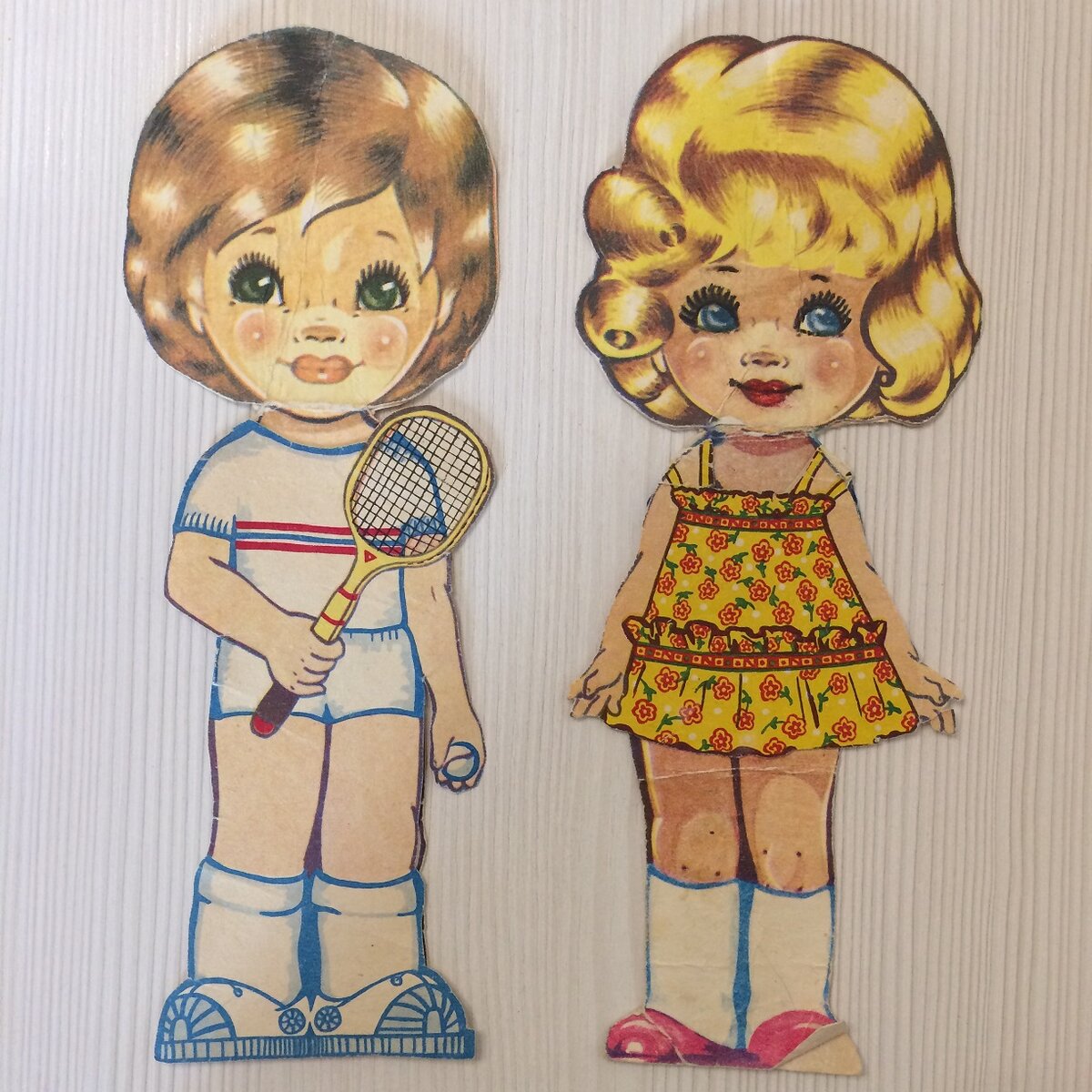 Бумажные куклы с одеждой ссср