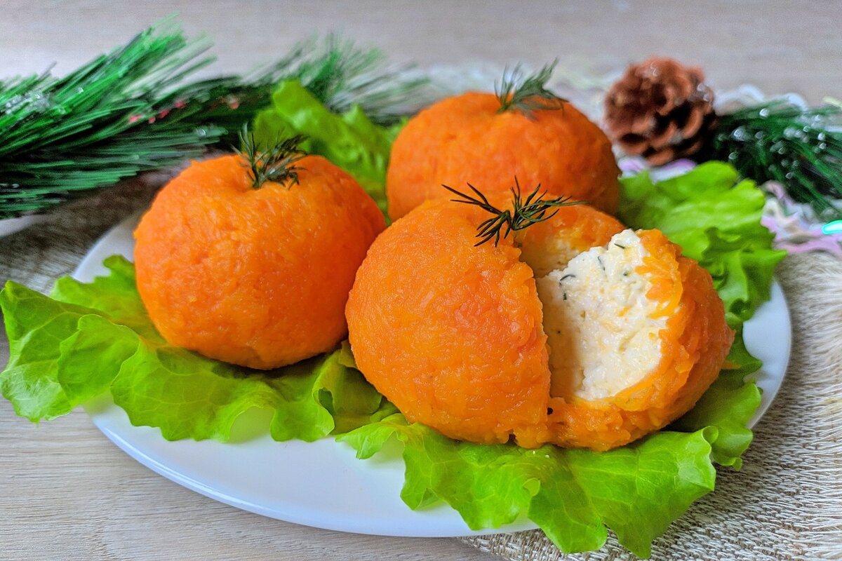 сырные мандаринки 