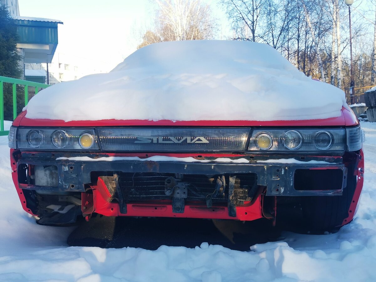 Без бампера.