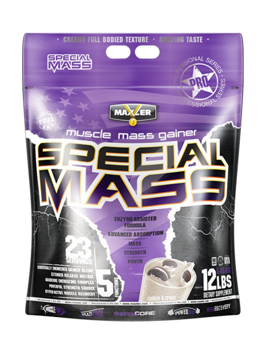 Качественный и проверенный высокоуглеводный гейнер фирмы "MAXLER"