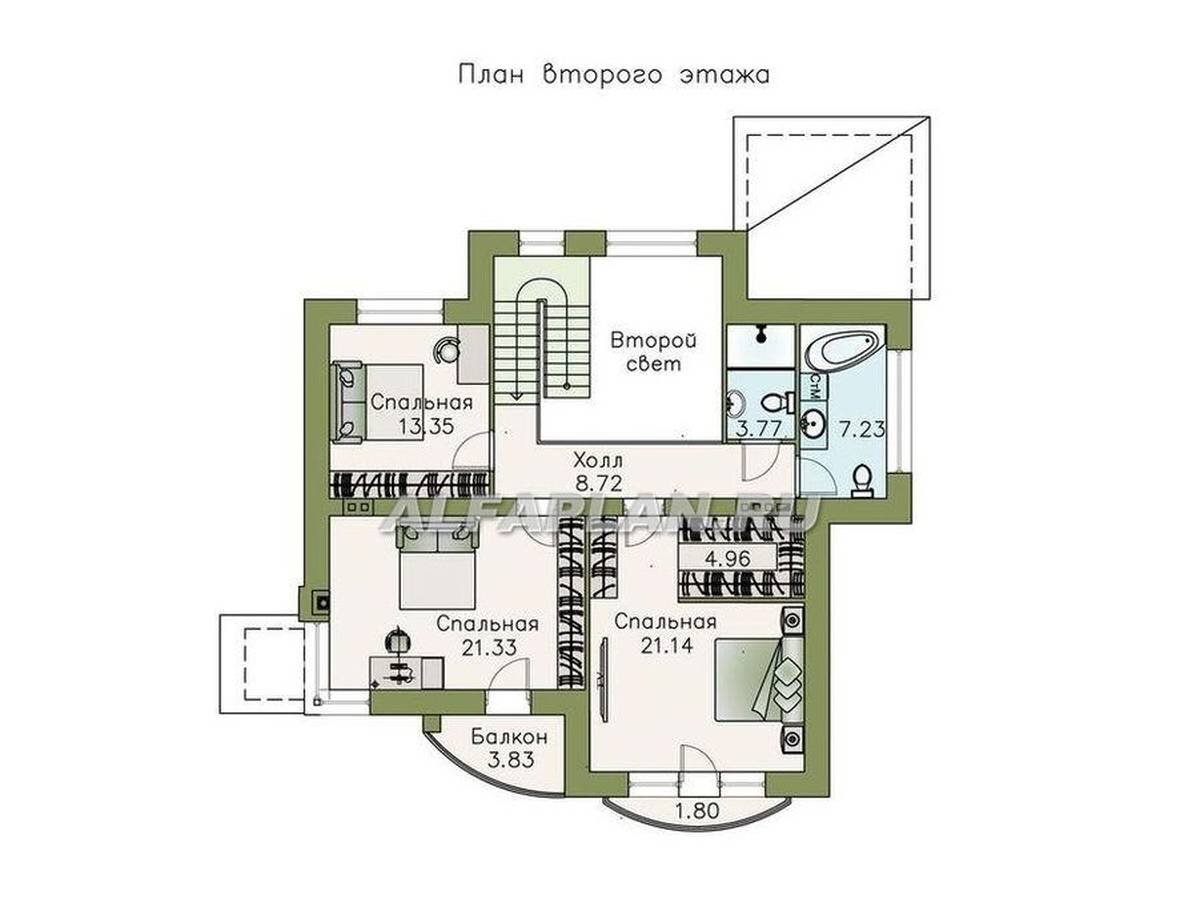 Проект дома 555A 