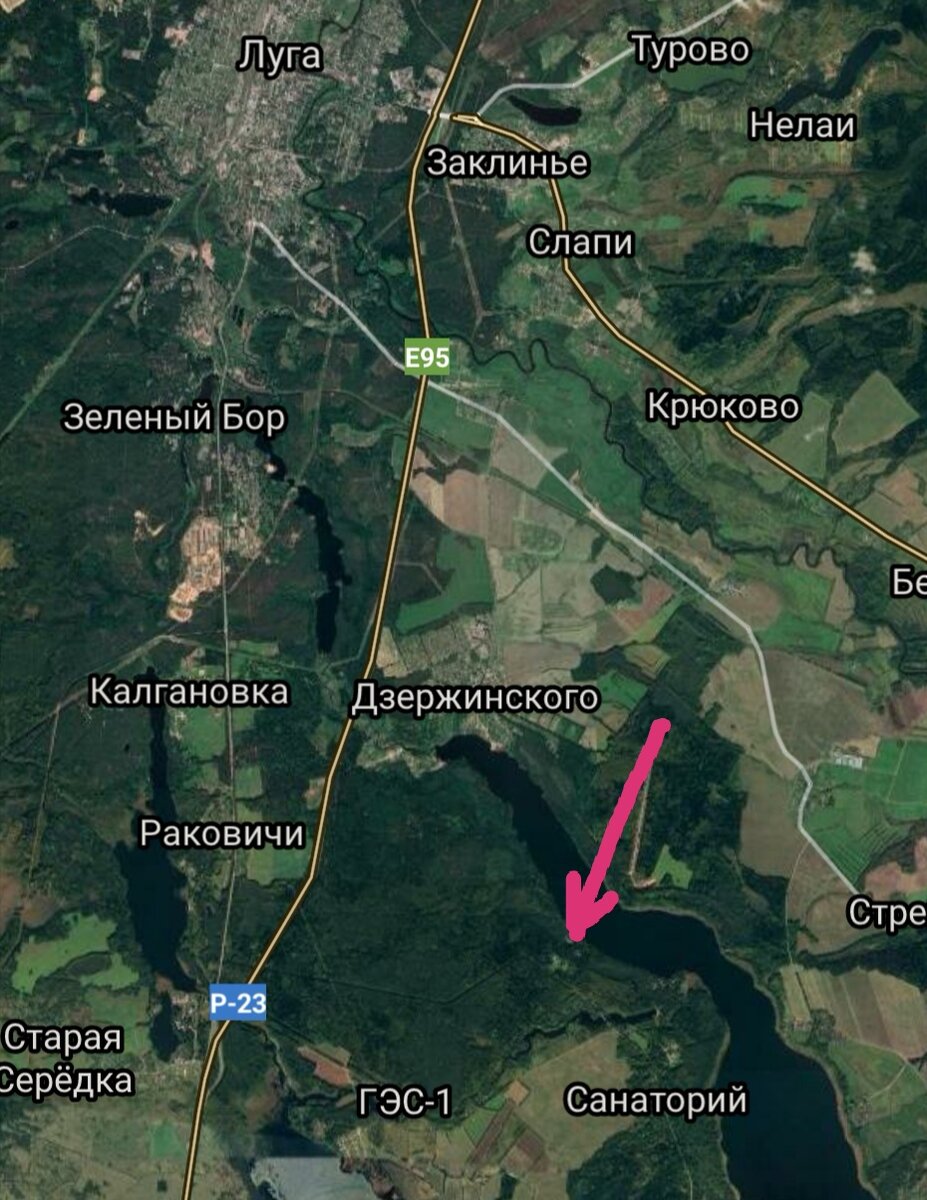 Место где расположена усадьба