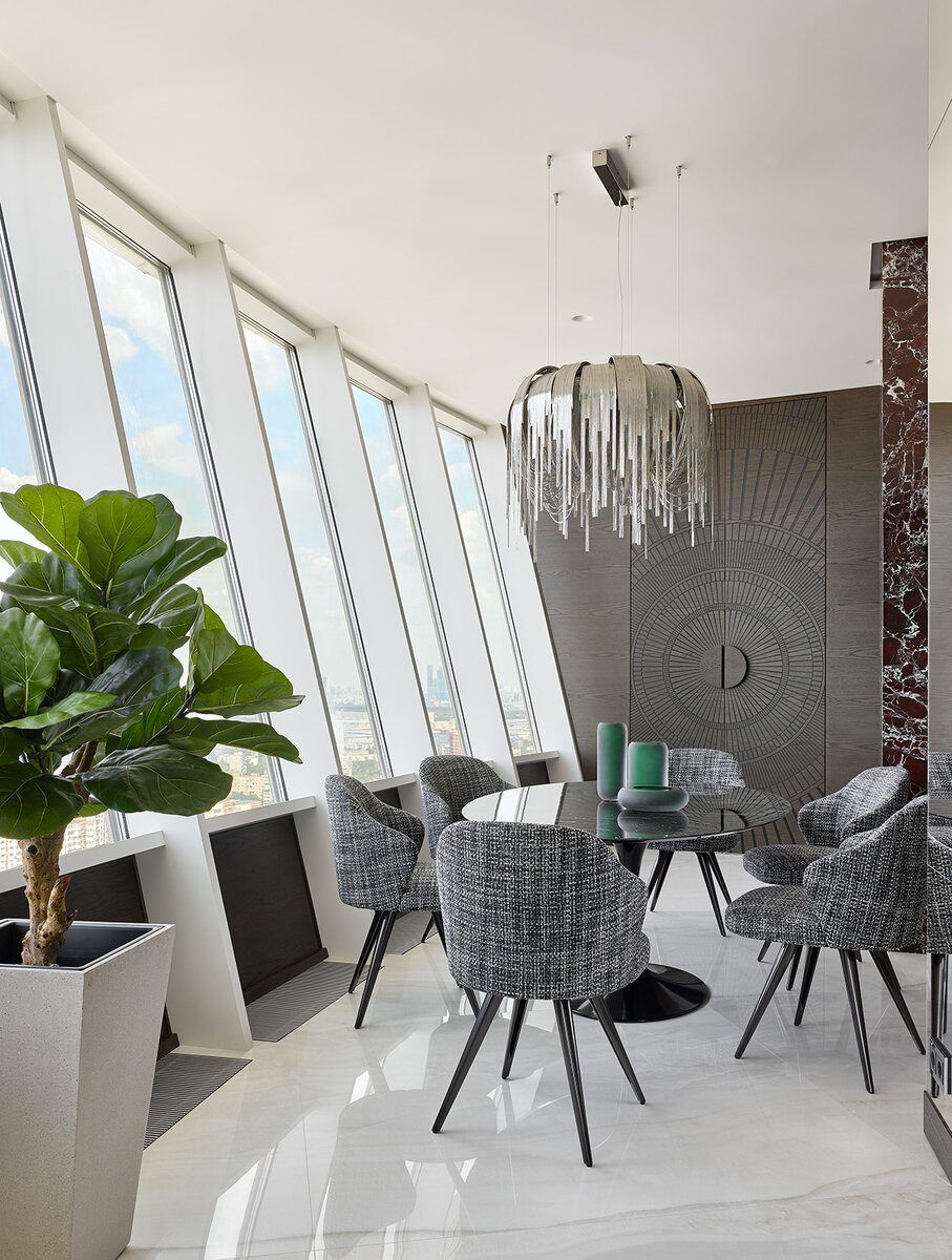 Искусственный фикус Лирата Форест в кашпо Treez 