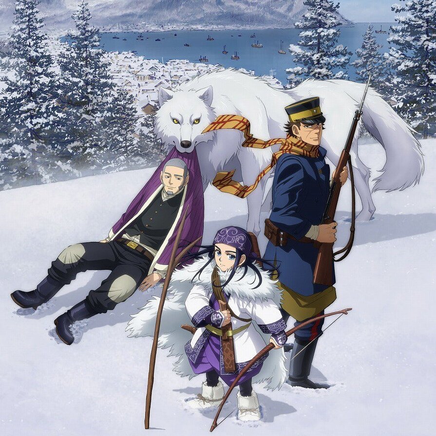 слева направо: Сираиси, Асирпа, Сугимото