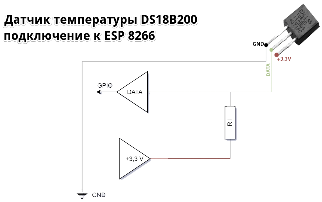 Датчик температуры DS18B20, чуть-чуть о протоколе 1-Wire и о iButton. TehnoZet-2