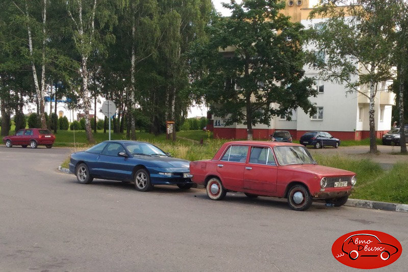 ВАЗ-2101 «Жигули» и Ford Probe II. Минская область, июль 2020 года