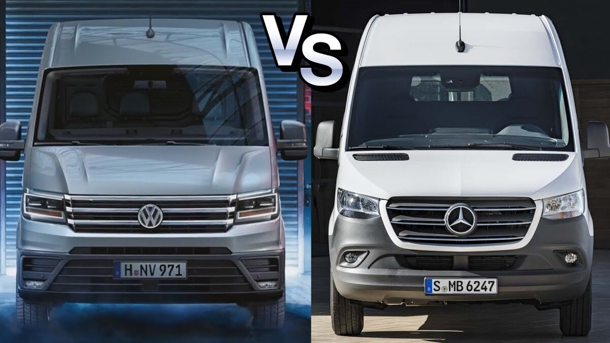 Я устал выбирать между Mercedes Sprinter и Volkswagen Crafter. Битва  длинною 20 лет. | Авто-Друг | Дзен