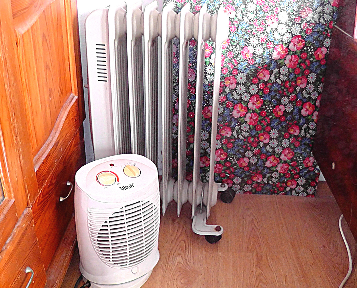 Мои отопительные приборы. Фото автора.