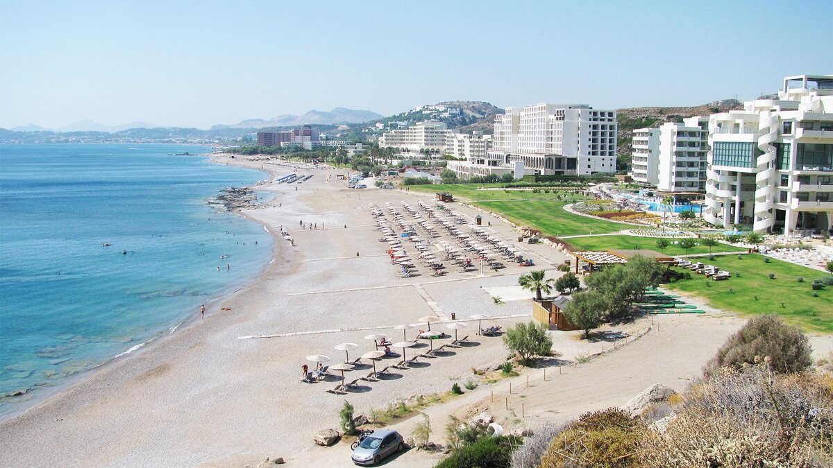 Курорт Фалираки, остров Родос