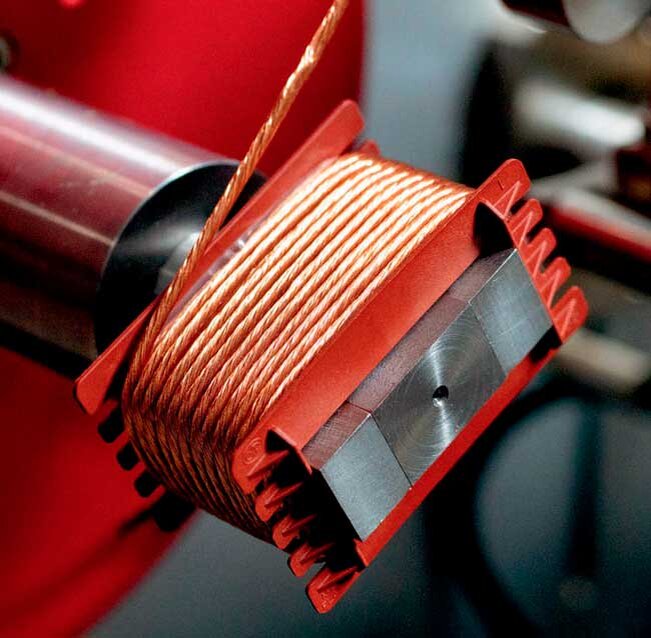 Пример намотки трансформатора