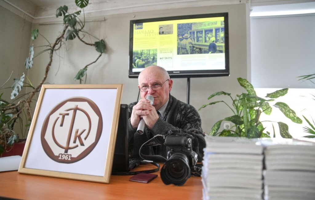 Председатель тверского областного фотоклуба Борис Михайлов