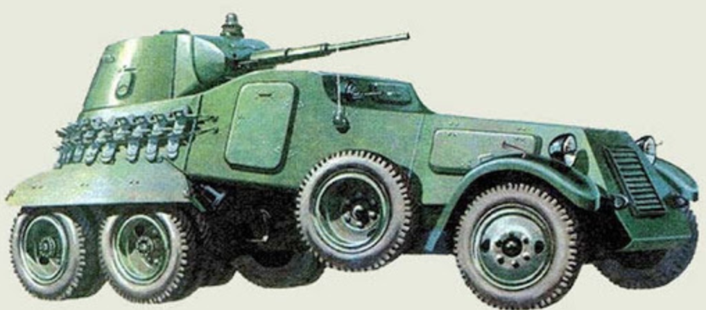 Советский бронеавтомобиль БА-11