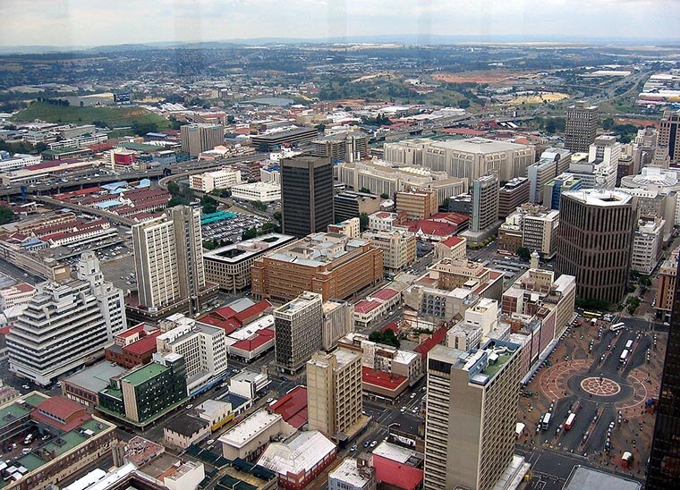 Йоханнесбург, самый опасный город ЮАР
