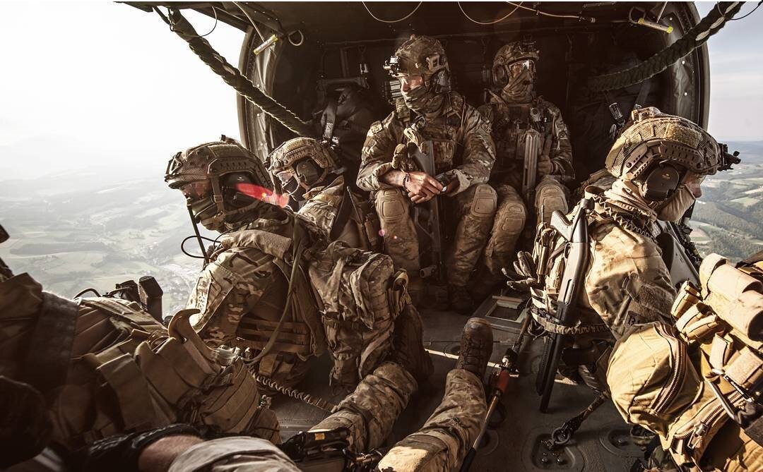 Бойцы ССО в Сирии.