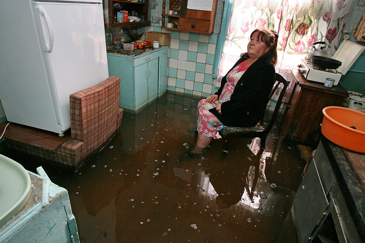 Затопленная квартира фото