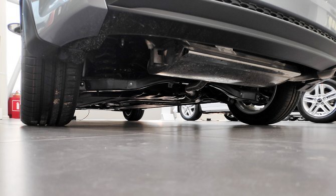 Независимая многорычажная подвеска KIA Ceed. Фото - издание "Авторевю"