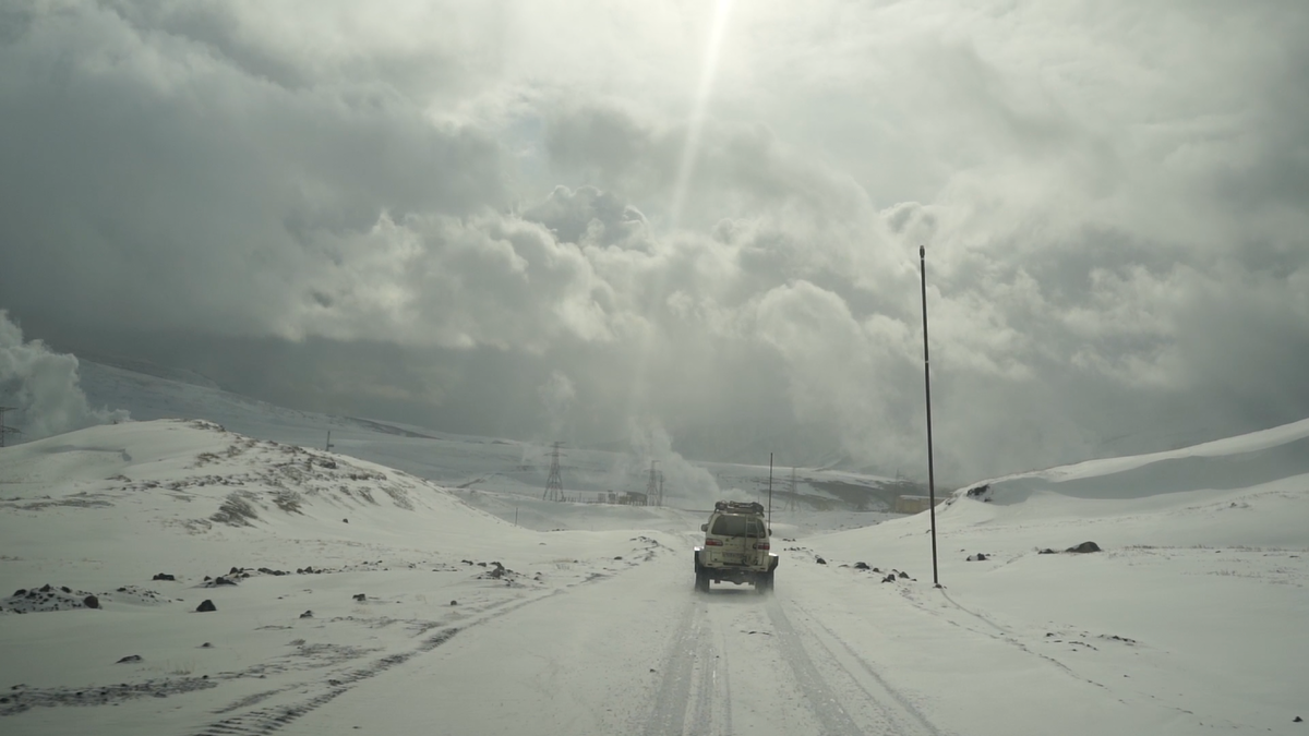 Дорога на Мутновскую ГеоЭС