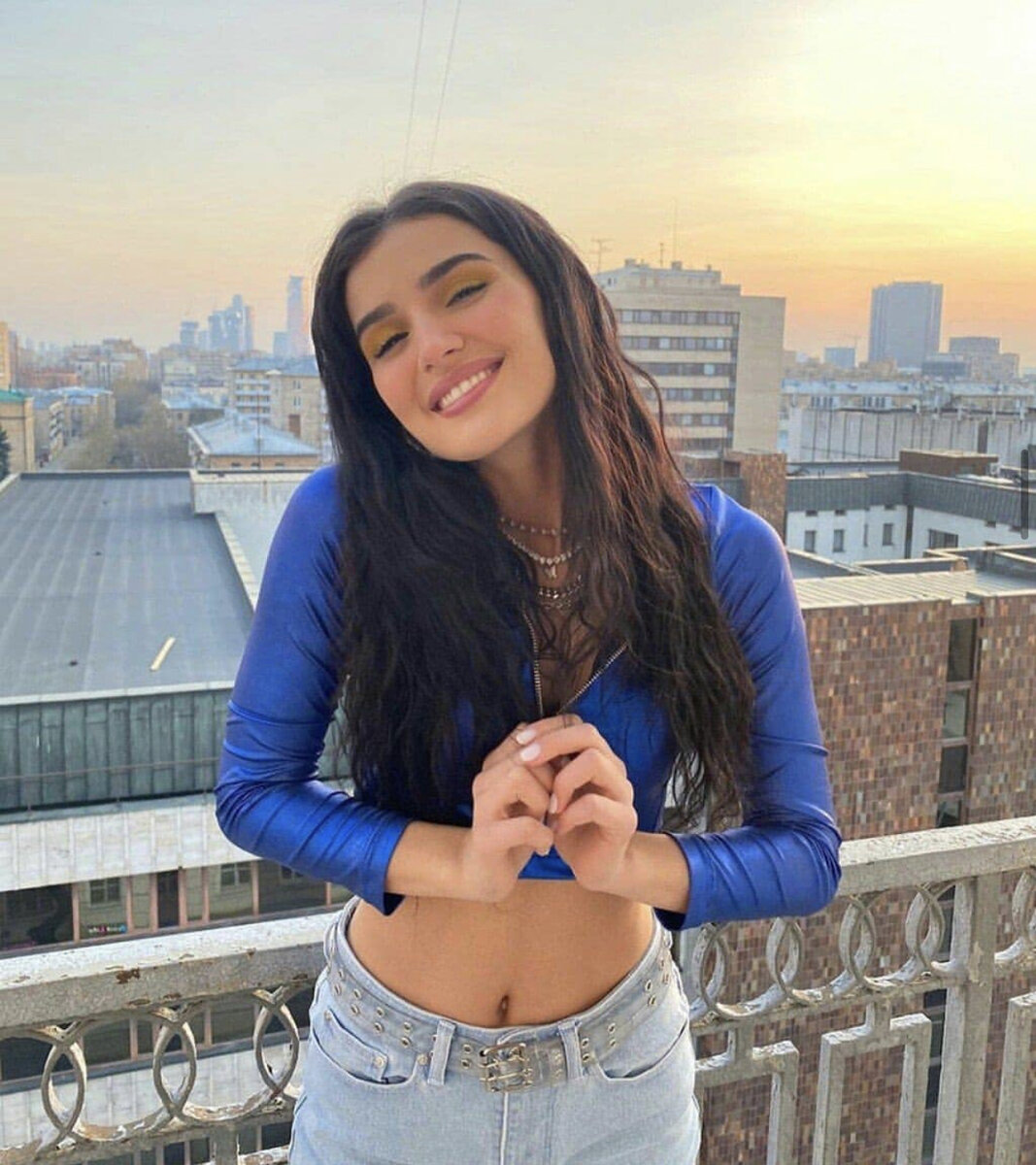 Дина Саева, популярный Тик ток блогер, певица