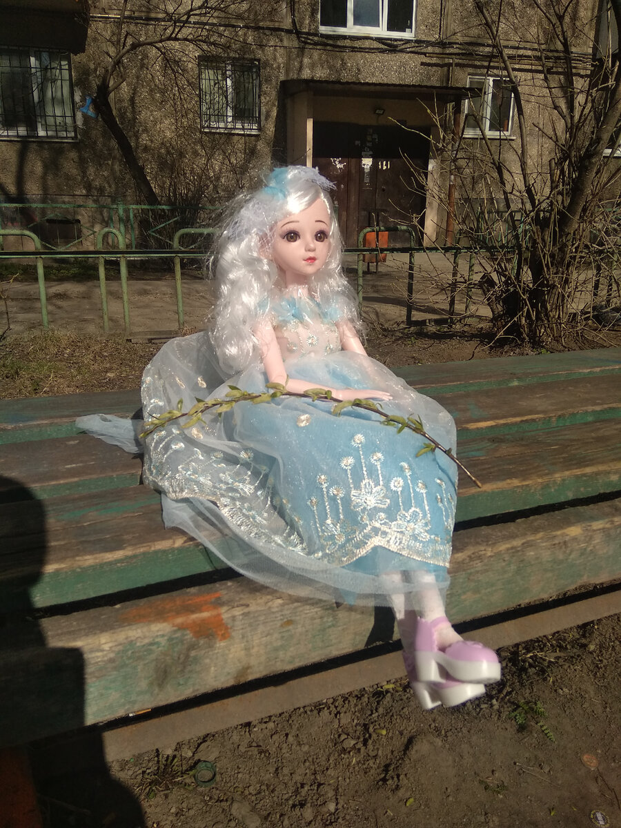 Моя -Звезда Подиума" сразу после распаковки по пути домой.