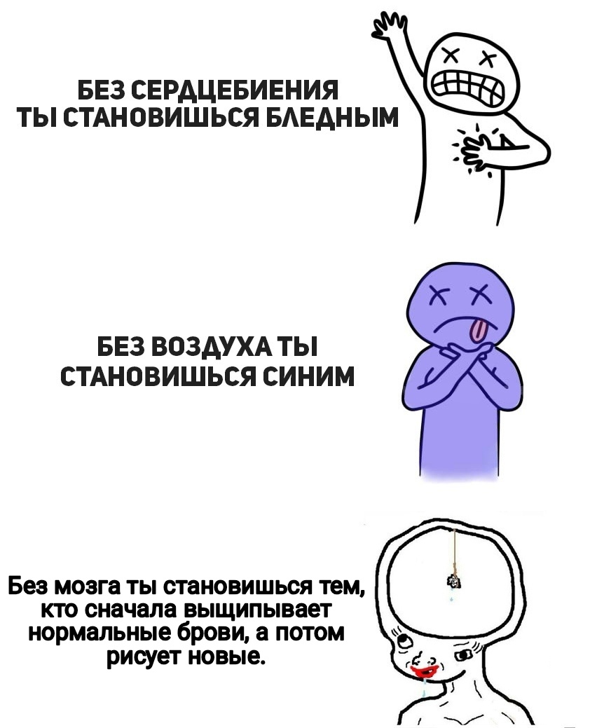 Плохой пример мема (много текста) 
