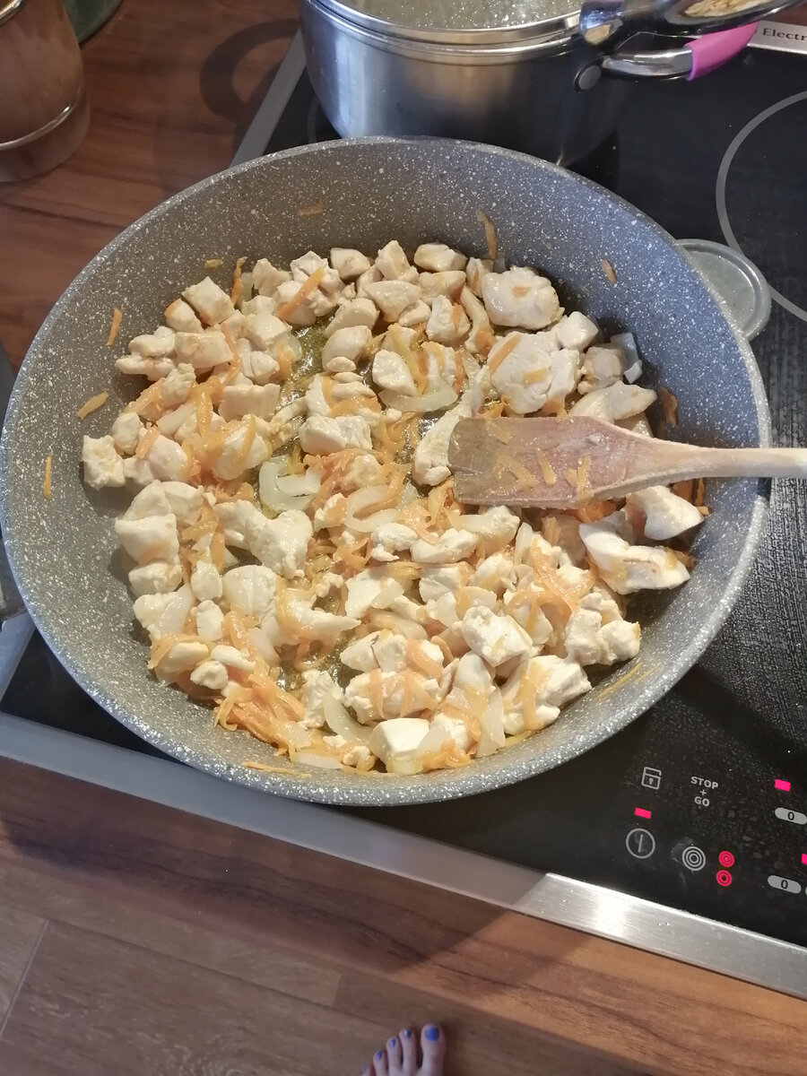 грудка + овощи