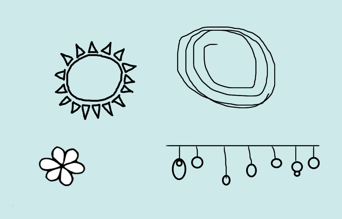 Солнце, круги