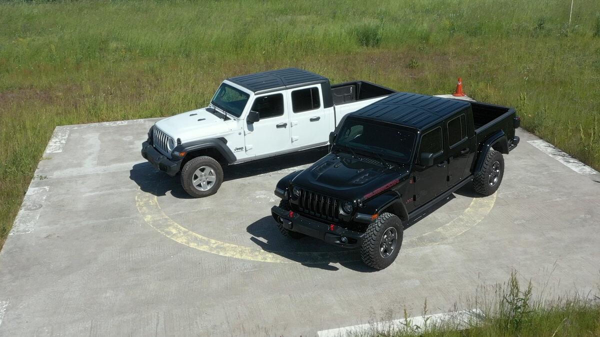 В Питер привезли ГЛАДИАТОРОВ. Редкая модель JEEP Gladiator в комплектации  Rubiсon и Sport | MOTORSvideo. | Дзен