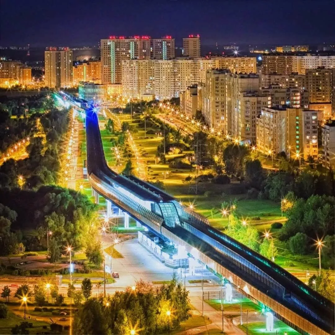 Красивые районы москвы