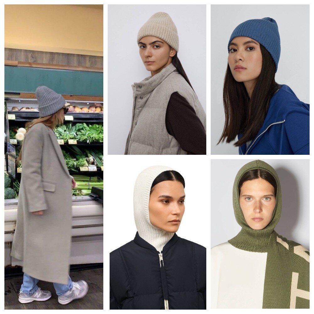 Источник Pinterest примеры сочетания головных уборов