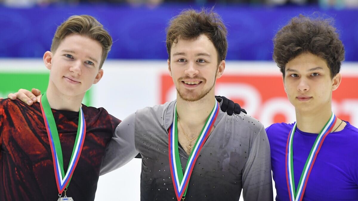    Андрей Мозалёв, Дмитрий Алиев и Иван Попов (слева направо)© РИА Новости / Максим Богодвид