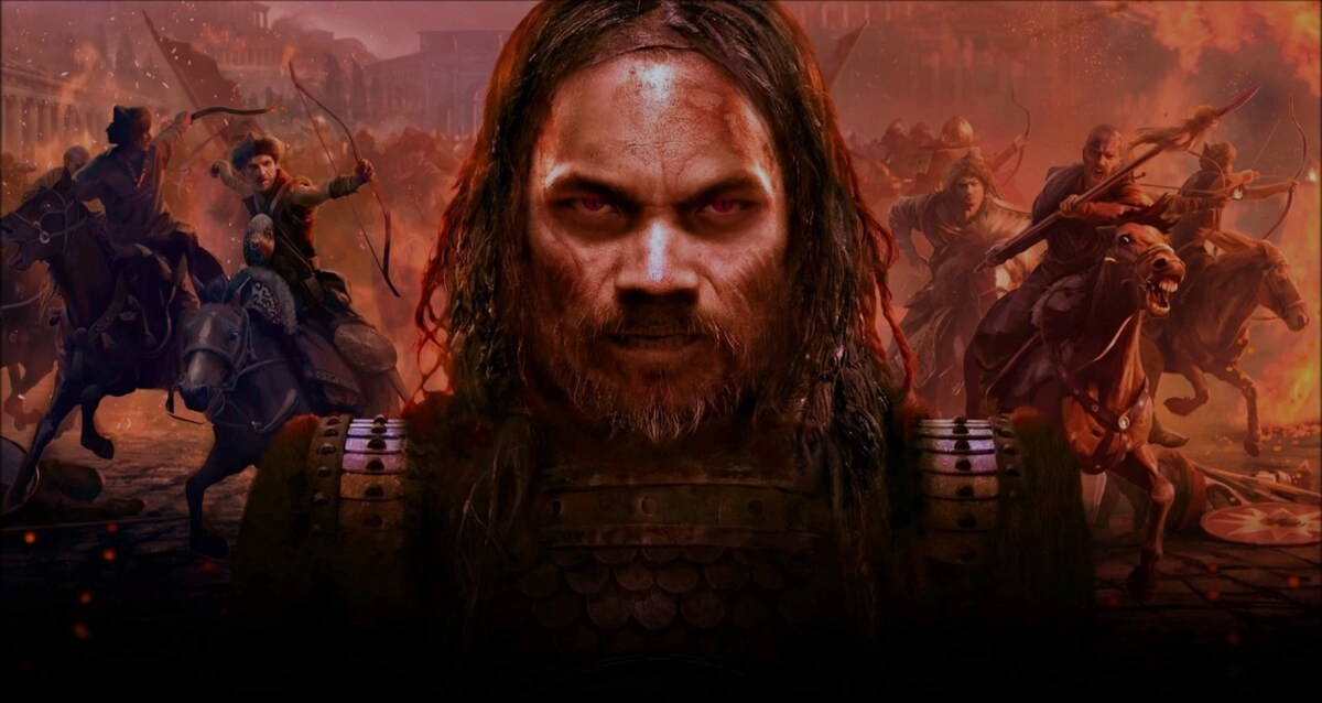 Аттила из видеоигры Total War: Attila 