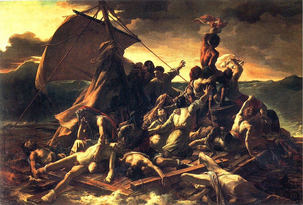 Теодор Жерико. «Плот „Медузы”», 1819 год, Музей Лувра, Париж © Public Domain