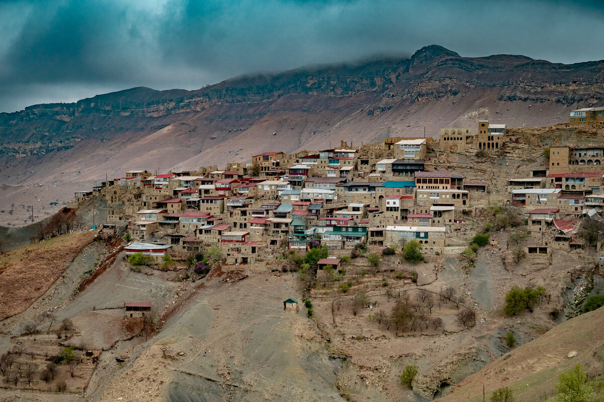 дагестан аулы в горах