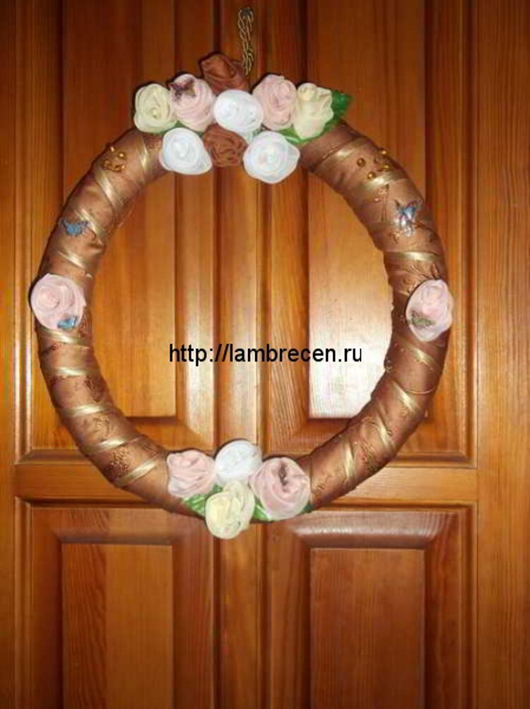 декоративный венок своими руками