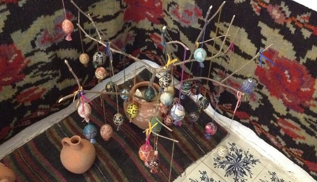 Обрядовое Древо Мироздания в этнографическом музее.