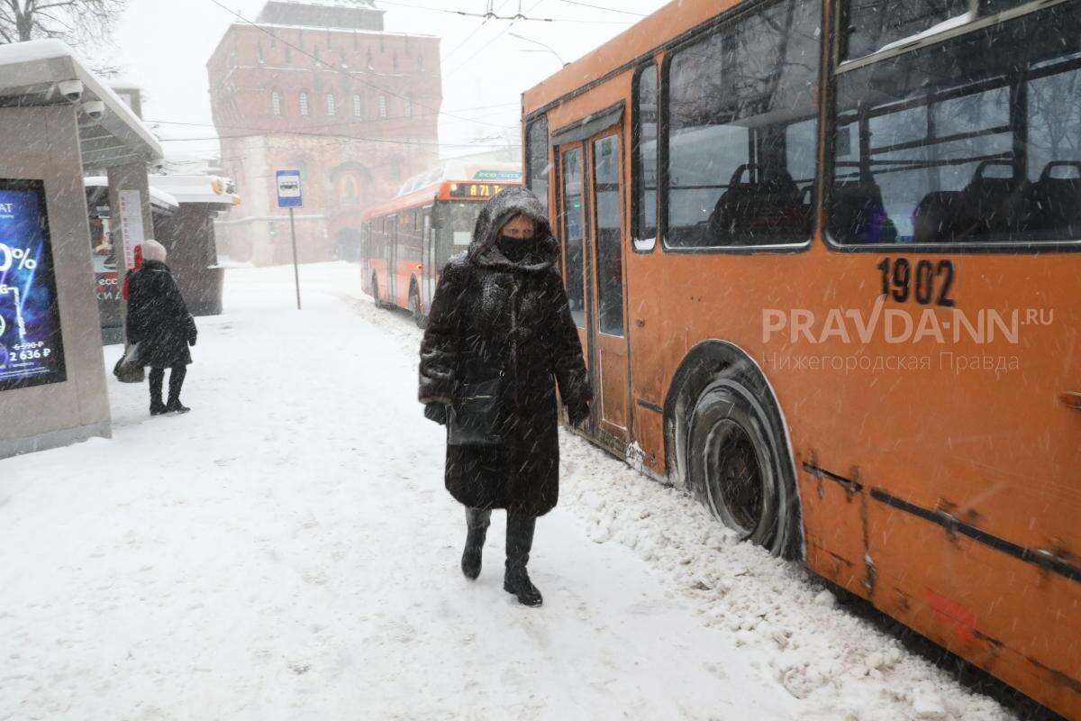    Нижегородцы пожаловались на холод в троллейбусах Арина Полтанова