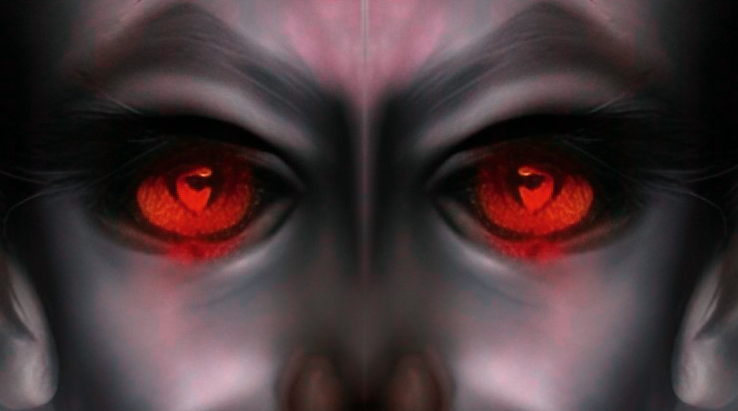 Эти глаза напротив, калейдоскоп огней... Изображение принадлежит каналу "Мир Фэнтези" и его автору. 