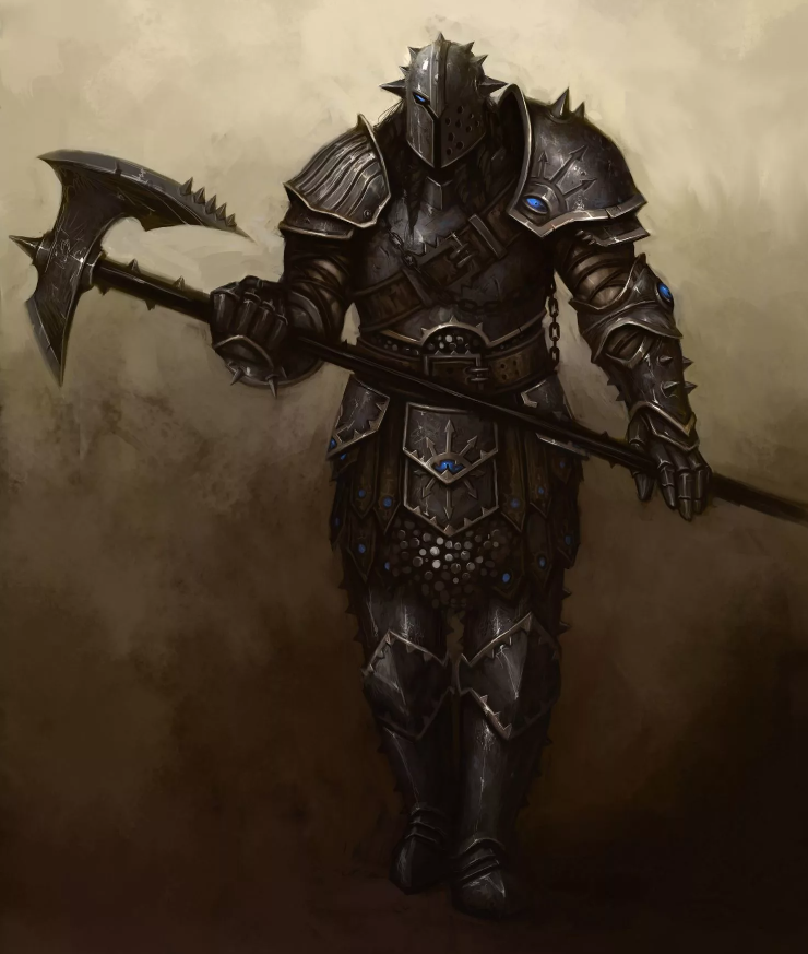 Суровый орк латник - Изображение из открытых источников