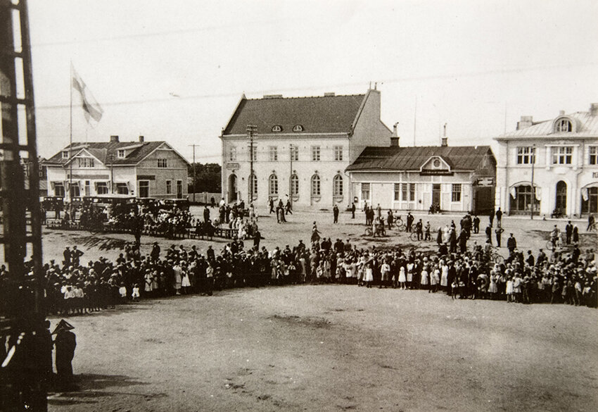 Приозерск в 1930-х годах 