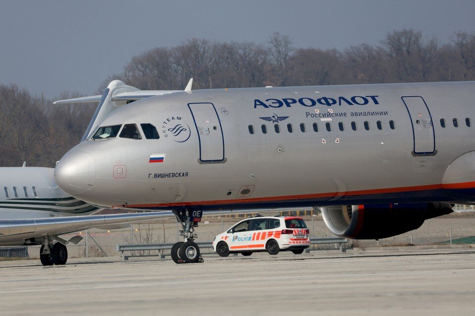     За рубежом арестовали 13 самолетов "Аэрофлота"  REUTERS