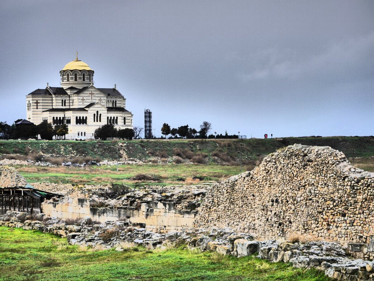 Зимний Херсонес. Фото Анастасии Кузнецовой