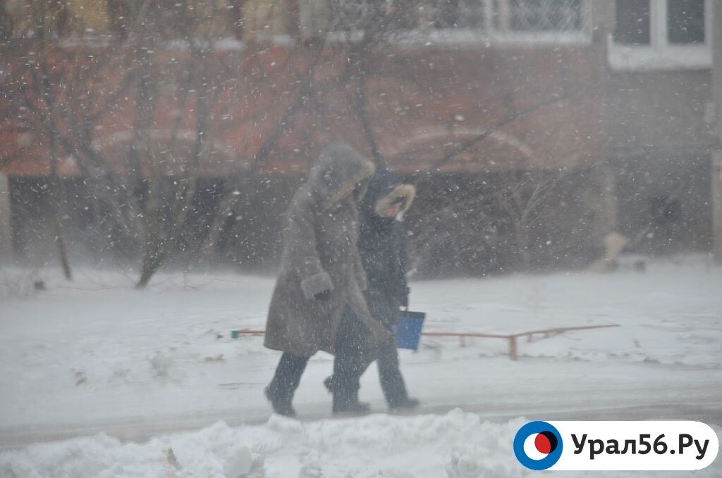    В Оренбургской области в ближайшие сутки ожидаются сильный ветер и метель