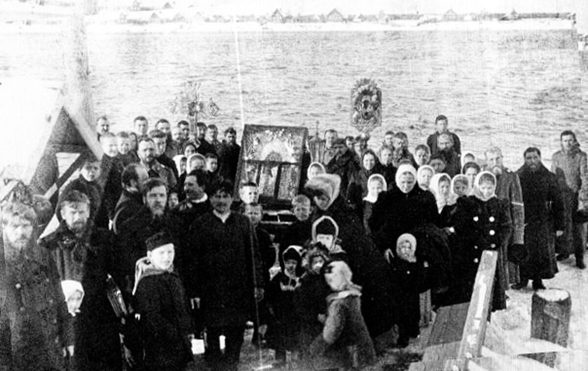 Крестный ход  Шлиссельбург