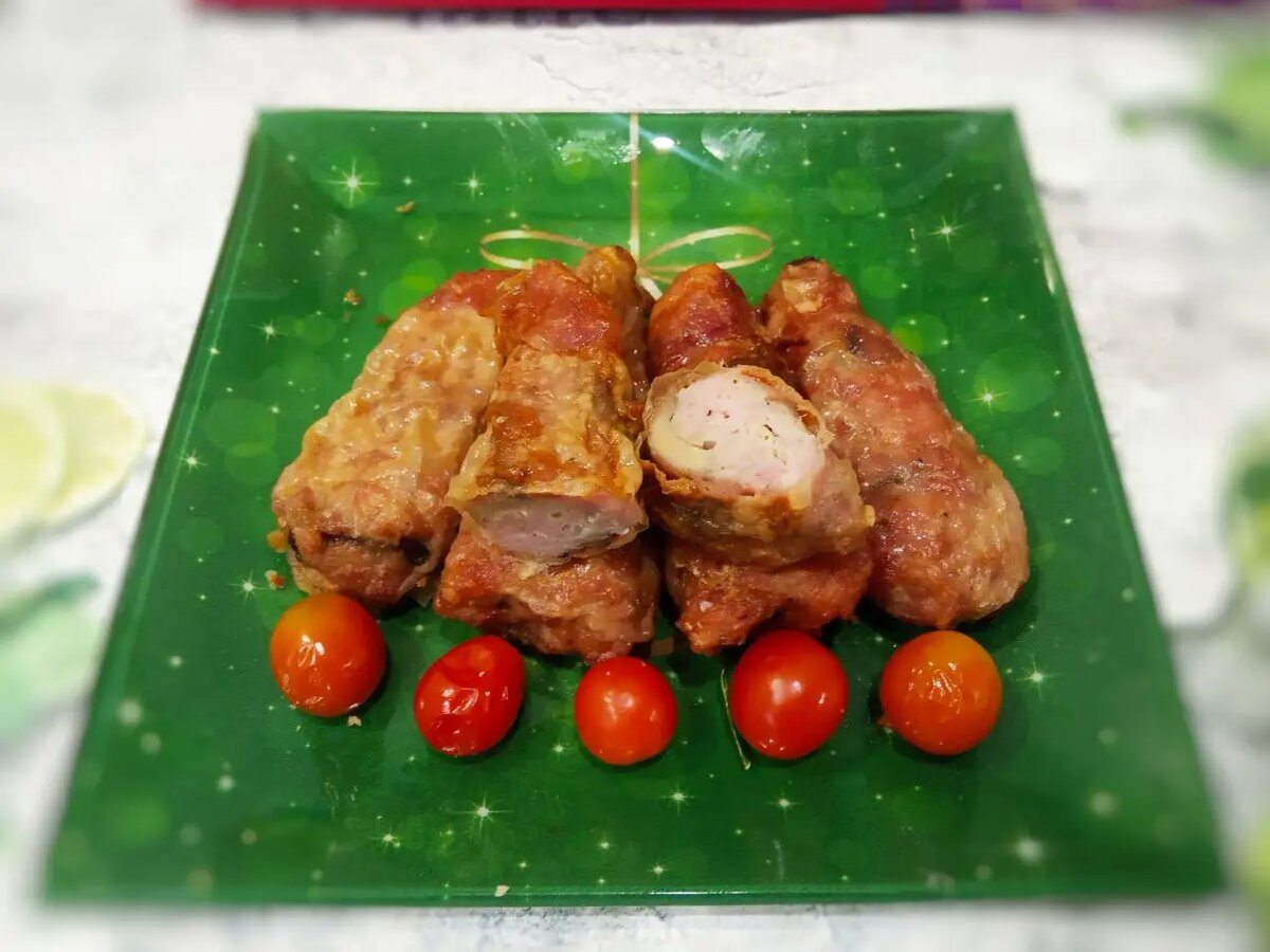 Фаршированные куриные голени