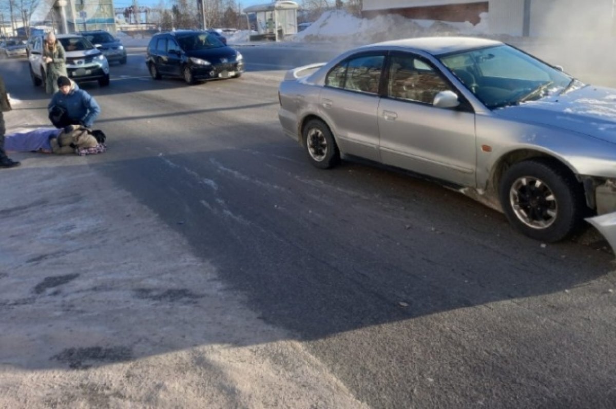    В Томске водитель Mitsubishi сбил пожилую женщину