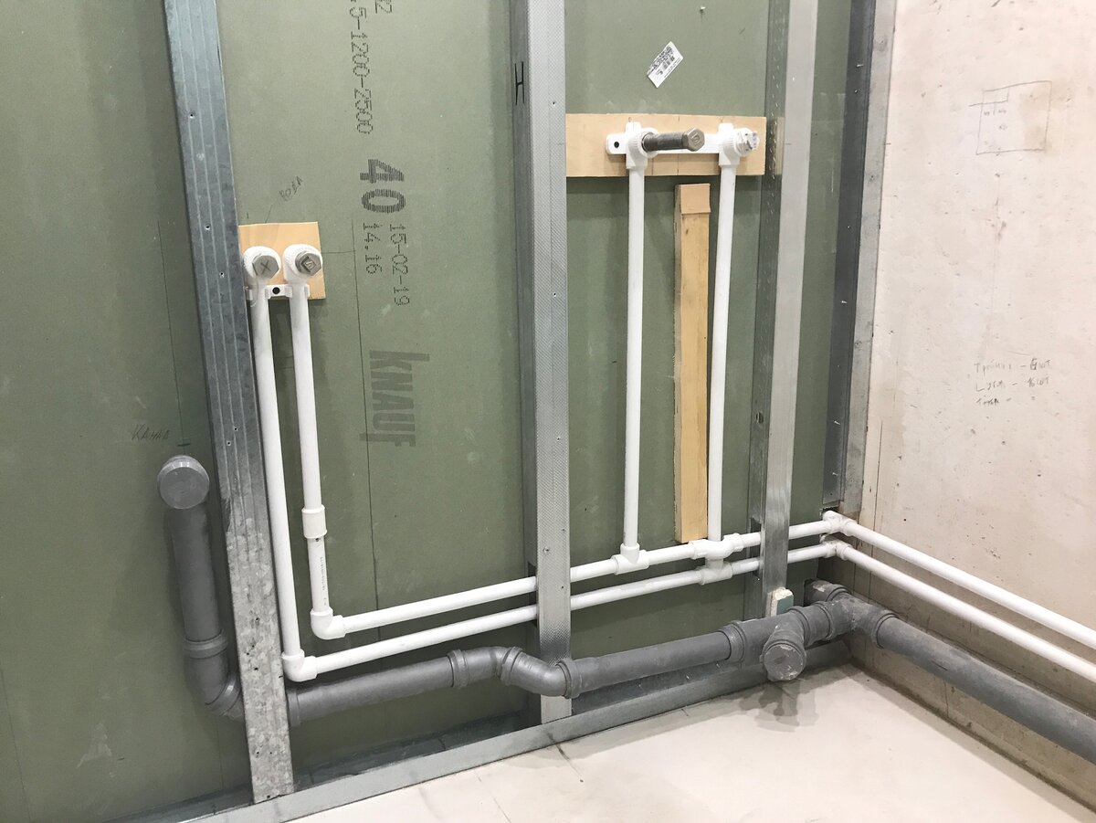 Замена скрытых коммуникаций