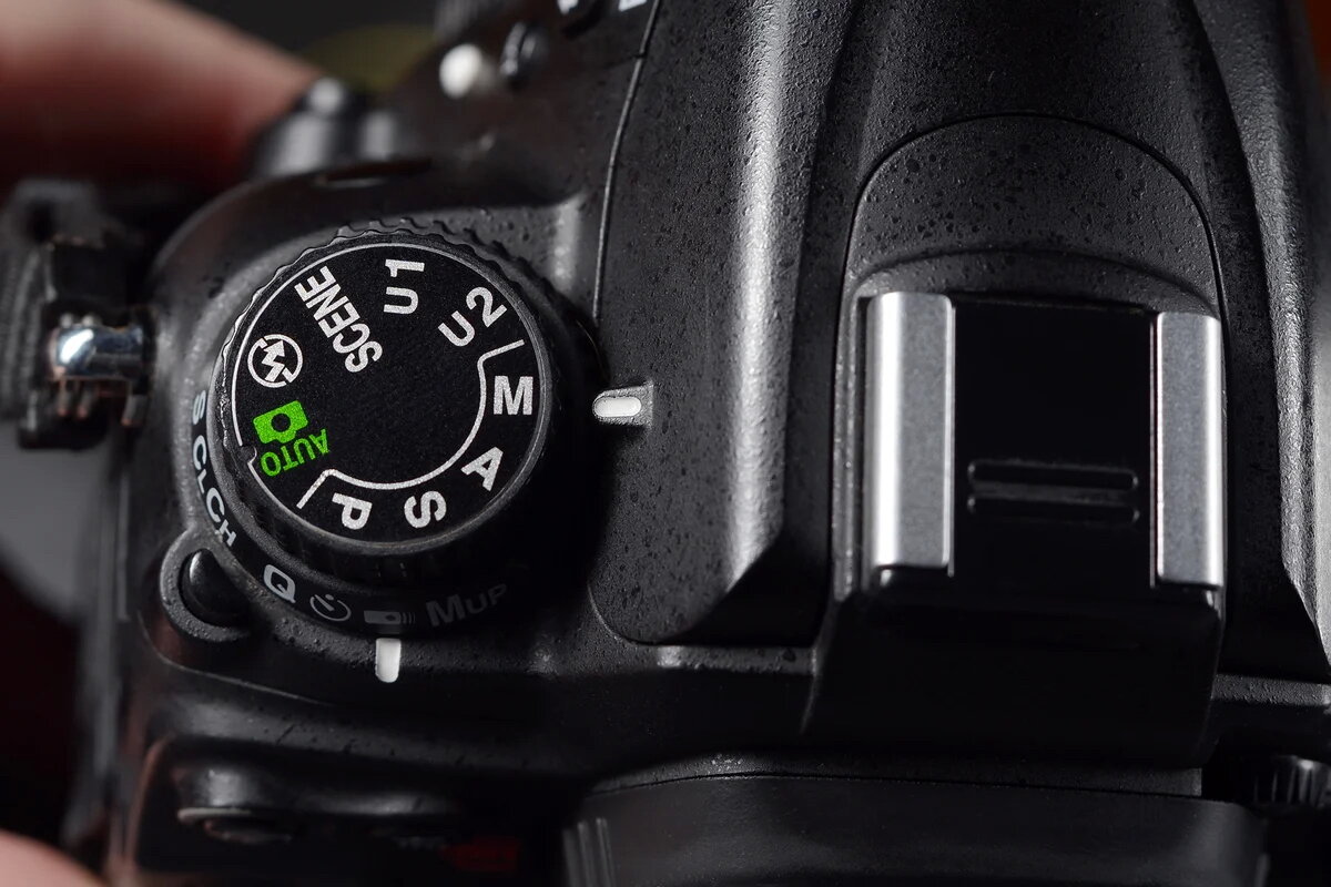 Волшебное колесо режимов на Nikon D7000