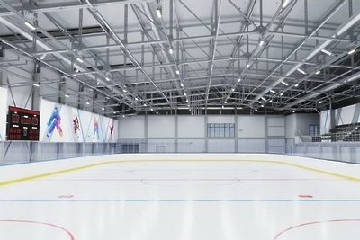    Физкультурно-оздоровительный комплекс (ФОК) с катком в Домодедове ©Пресс-служба Главгосстройнадзора Московской области