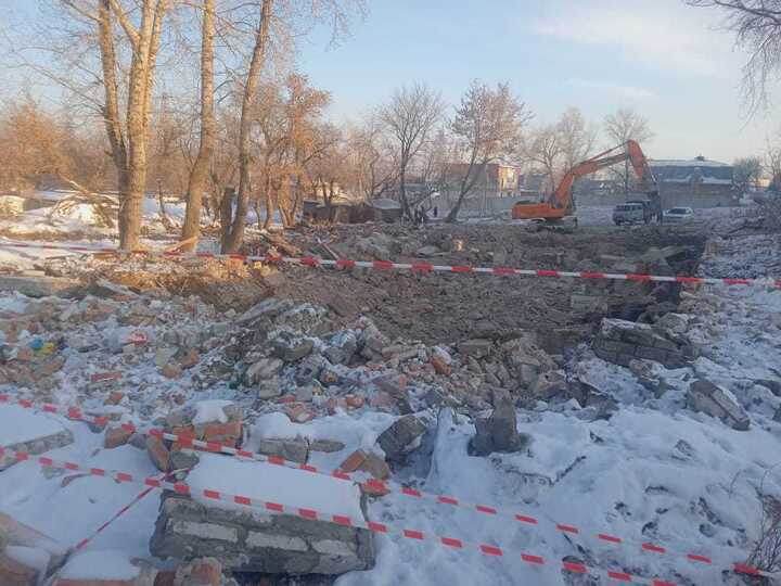     Соседние многоквартиные дома уже снесли. Фото автора