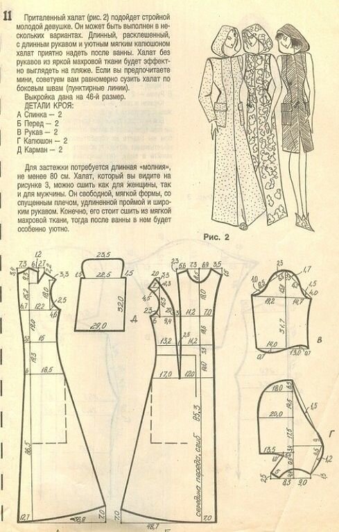 Халаты шьем сами. Сшить dvernick.ruки халата простого / Нестареющая классика